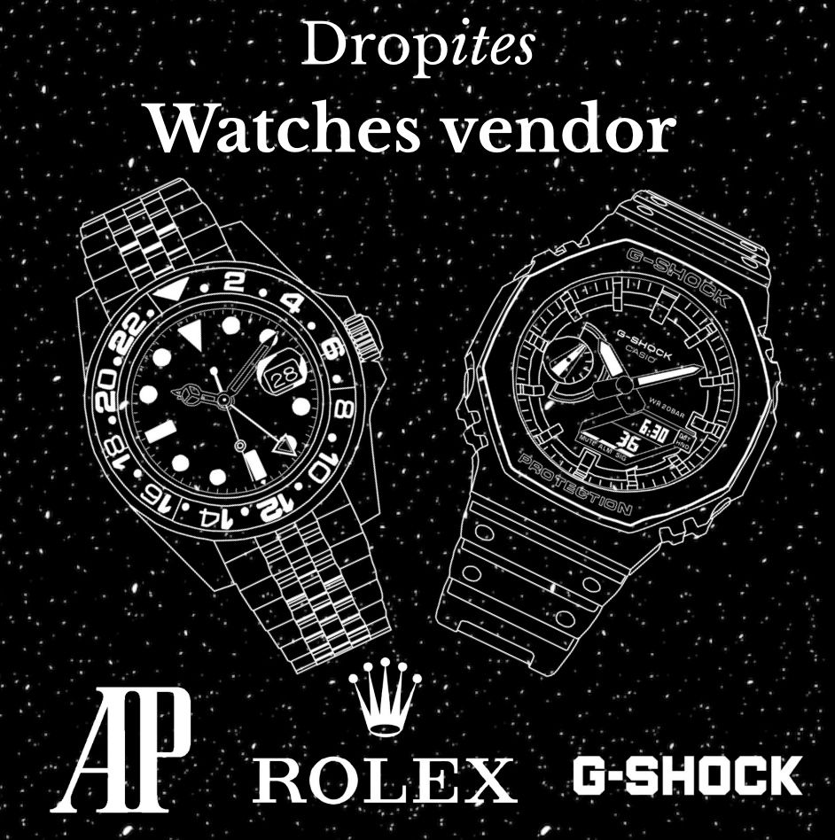 Pack proveedores de relojes ( Rolex, AP, G shock)